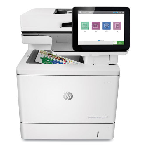 LaserJet Enterprise Flow MFP M578c Multifunction Printer, Copy/Fax/Print/Scan-(HEW7ZU87A)
