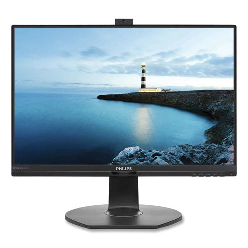 Brilliance LCD Monitor, 23.8" Widescreen, IPS Panel, 1920 Pixels x 1080 Pixels-(PSP241B7QPJKEB)