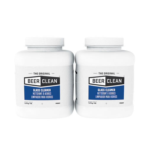 Beer Clean Glass Cleaner, Unscented, Powder, 4 lb. Container-(DVO990201)