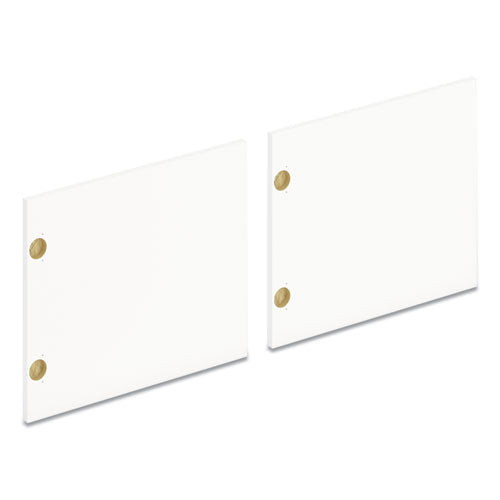 Mod Laminate Doors for 72"W Mod Desk Hutch, 17.87 x 14.83, Simply White, 2/Carton-(HONLDR72LMLP1)