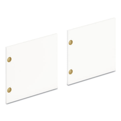 Mod Laminate Doors for 66"W Mod Desk Hutch, 16.37 x 14.83, Simply White, 2/Carton-(HONLDR66LMLP1)