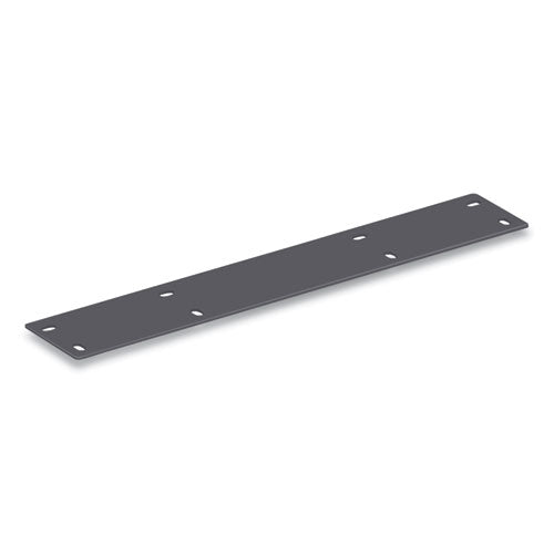 Mod Flat Bracket to Join 24"d Worksurfaces to 30"d Worksurfaces to Create an L-Station, Graphite-(HONPLFB24)