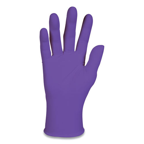 PURPLE NITRILE Gloves, Purple, 242 mm Length, Small, 6 mil, 1,000/Carton-(KCC55081CT)