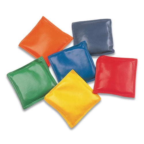 Bean Bag Set, Vinyl, 4", Assorted Colors, 12/Box-(CSIMBB4SET)