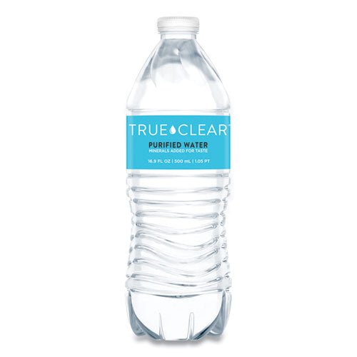 Purified Bottled Water, 16.9 oz Bottle, 24 Bottles/Carton, 84 Cartons/Pallet-(TCLTRC05L24PLT)