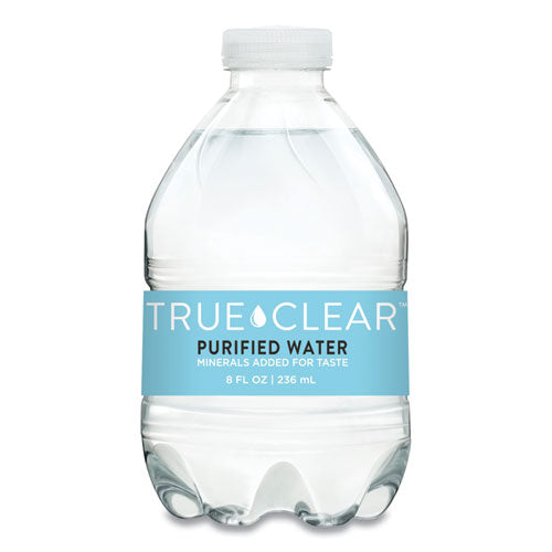 Purified Bottled Water, 8 oz Bottle, 24 Bottles/Carton, 182 Cartons/Pallet-(TCL8OZ24PLT182)