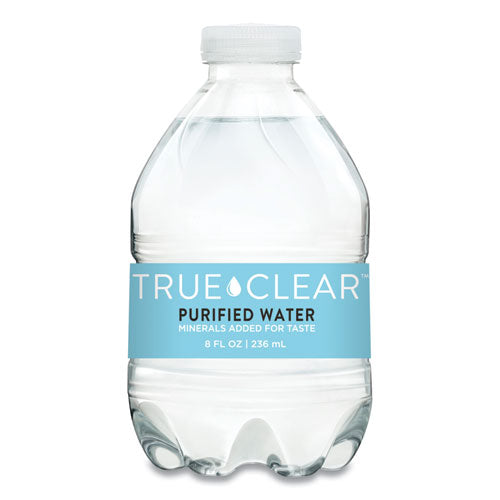 Purified Bottled Water, 8 oz Bottle, 24 Bottles/Carton, 168 Cartons/Pallet-(TCL8OZ24PLT168)