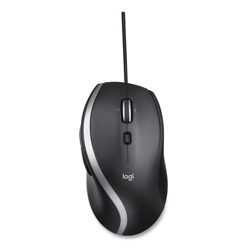 Advanced Corded Mouse M500s, USB, Right Hand Use, Black-(LOG910005783)