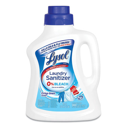 Laundry Sanitizer, Liquid, Crisp Linen, 90 oz, 4/Carton-(RAC95872)