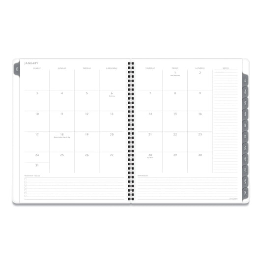Elevation Linen Weekly/Monthly Planner, 11 x 8.5, Charcoal Cover, 12-Month (Jan to Dec): 2023-(AAG75955L05)