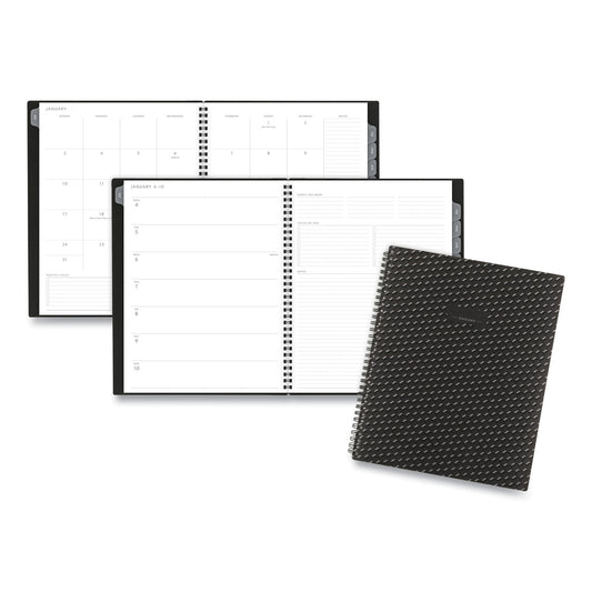 Elevation Poly Weekly/Monthly Planner, 11 x 8.5, Black Cover, 12-Month (Jan to Dec): 2023-(AAG75950P05)