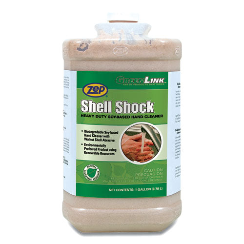 Shell Shock Heavy Duty Soy-Based Hand Cleaner, Cinnamon, 1 gal Bottle-(ZPP318524EA)