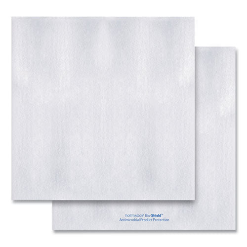 Bio-Shield Dinner Napkins, 1-Ply, 17 x 17, 8.5 x 8.5 Folded, White, 300/Carton-(HFM253264)
