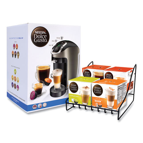 Esperta 2 With Four Gusto Coffees and Rack Bundle, Black/Gray, Ships in 1-3 Business Days-(GRR28300064)