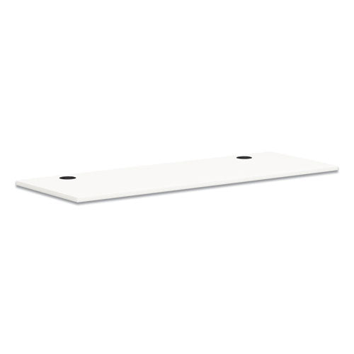 Mod Worksurface, Rectangular, 66w x 24d, Simply White-(HONPLRW6624LP1)