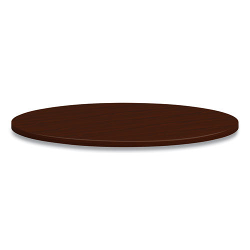 Mod Round Conference Table Top, 42" Diameter, Traditional Mahogany-(HONTBL42RNDLT1)
