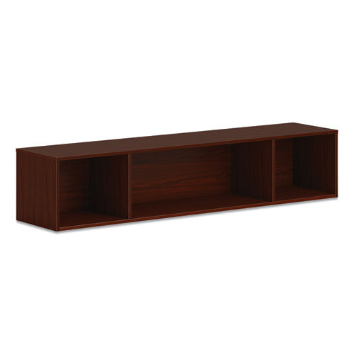 Mod Wall Storage, 66w x 14d x 39.75h, Traditional Mahogany-(HONPLWMH66LT1)