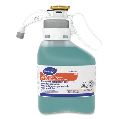 Suma Multi Purpose Cleaner Degreaser, 1.4 L Bottle, 2/Carton-(DVO95566732)