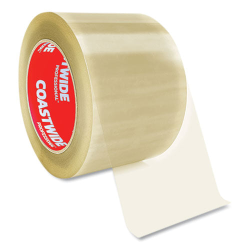 Industrial Packing Tape, 3" Core, 1.8 mil, 3" x 110 yds, Clear, 24/Carton-(CWZ24330715)