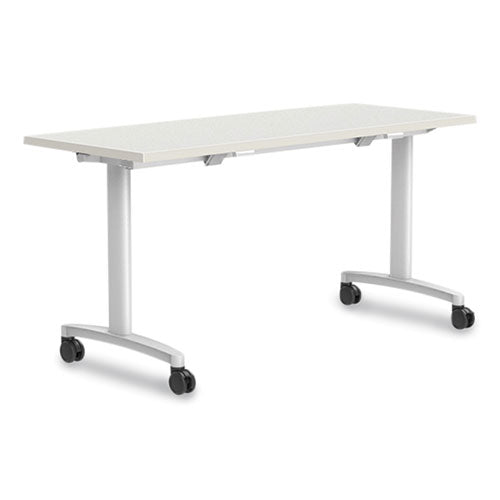 Workplace2.0 Nesting Training Table, Rectangular, 60w x 24d x 29.5h, Silver Mesh-(UOS24393616)