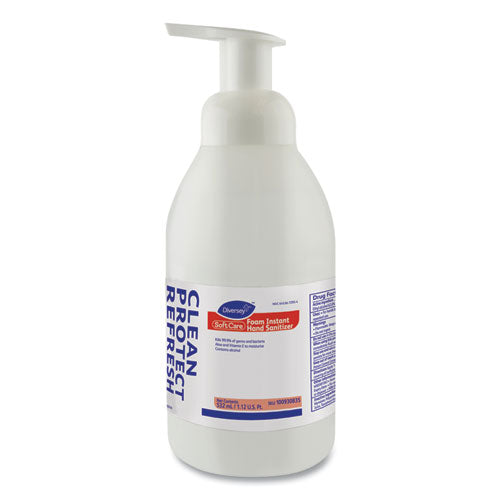 Soft Care Instant Foam Hand Sanitizer, 532 mL Pump Bottle, Alcohol Scent, 6/Carton-(DVO100930835)