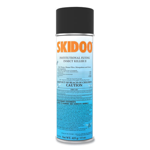 Skidoo Institutional Flying Insect Killer, 15 oz Aerosol Spray, 6/Carton-(DVO5814919)