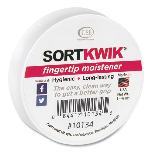 Sortkwik Fingertip Moisteners, 1.75 oz, Pink-(LEE10134)