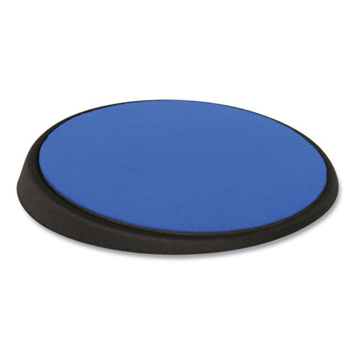 Wrist Aid Ergonomic Circular Mouse Pad, 9" dia., Cobalt-(ASP26226)