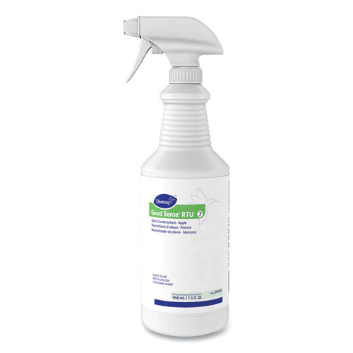 Good Sense RTU Liquid Odor Counteractant, Apple Scent, 32 oz Spray Bottle-(DVO04439)