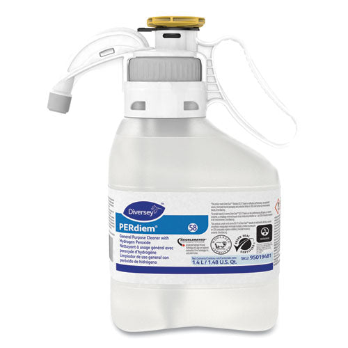 PERdiem Concentrated General Cleaner with Hydrogen Peroxide, 47.34 oz, Bottle, 2/Carton-(DVO95019481)