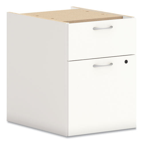 Mod Hanging Pedestal, Left or Right, 2-Drawers: Box/File, Legal/Letter, Simply White, 15" x 20" x 20"-(HONPLPHBFLP1)