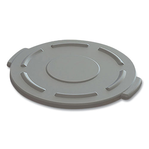 Value-Plus Gator Container Lids, For 20 gal, Flat-Top, 20.4" Diameter, Gray-(IMPGL200203)