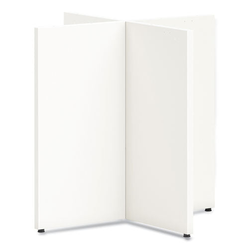 Mod X-Base for 48" Table Tops, 30w x 30d x 28h, Simply White-(HONTBL48BSELP1)