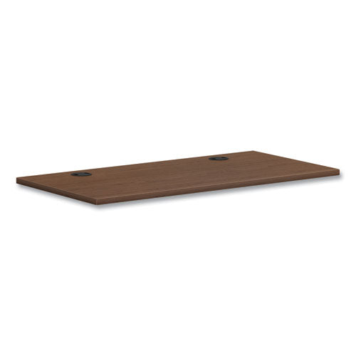 Mod Worksurface, Rectangular, 48w x 24d, Sepia Walnut-(HONPLRW4824LE1)