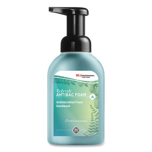 Refresh Foaming Hand Soap, Citrus Scent, 400 mL Pump Bottle, 16/Carton-(SJNANT10FL)