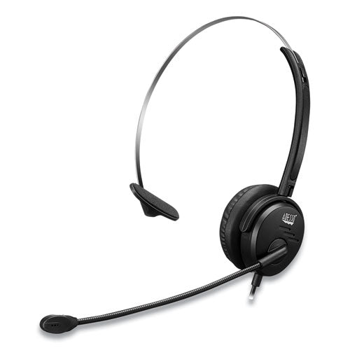 Xtream P1 Monaural Over the Head Headset with Microphone, Black-(ADEXTREAMP1)