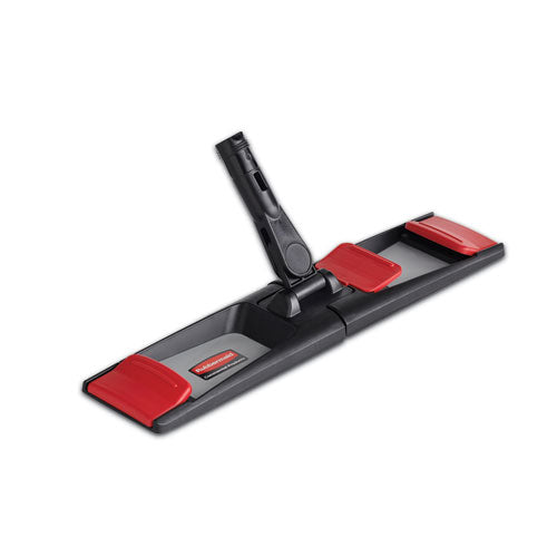 Adaptable Flat Mop Frame, 18.25 x 4, Black/Gray/Red-(RCP2132428)