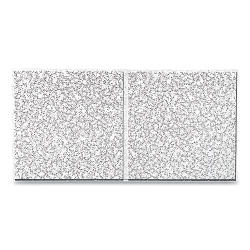 Cortega Second Look Ceiling Tiles, Directional, Angled Tegular (0.94"), 24" x 48" x 0.75", White, 10/Carton-(ACK2767D)