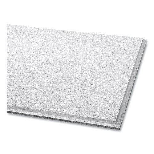 Cirrus Ceiling Tiles, Non-Directional, Beveled Tegular (0.56"), 24" x 24" x 0.75", White, 12/Carton-(ACK589B)