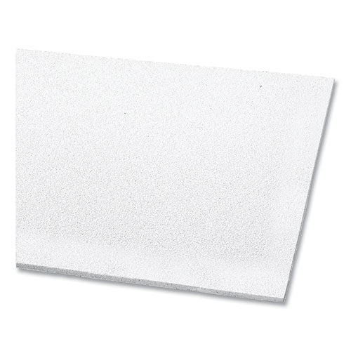 Dune Ceiling Tiles, Non-Directional, Square Lay-In (0.94"), 24" x 24" x 0.63", White, 16/Carton-(ACK1772)