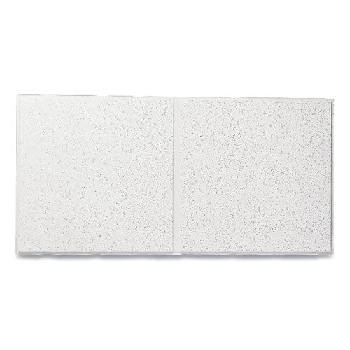 Fine Fissured Second Look Ceiling Tiles, Directional, Angled Tegular (0.94"), 24" x 48" x 0.75", White, 10/Carton-(ACK1761C)