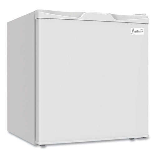 1.7 Cubic Ft. Compact Refrigerator with Chiller Compartment, White-(AVARM16J0W17X0W)