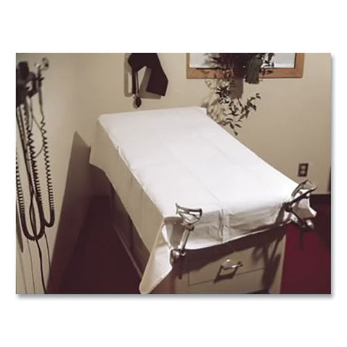 Disposable Tissue Drape Sheets, 40 x 48, White, 100/Carton-(BHC918302)