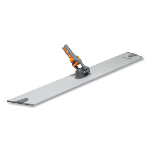 Wet/Dry Microfiber Mop Frame, 22" x 3.15", Aluminum/Plastic, Gray/Orange-(CWZ24420009)