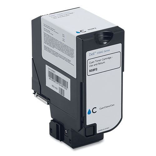 R59F2 Toner, 6,000 Page-Yield, Cyan-(DLLR59F2)