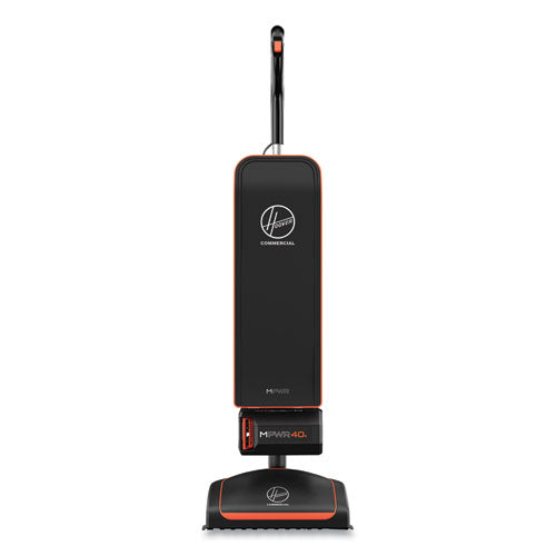 HVRPWR 40V Cordless Upright Vacuum, 13" Cleaning Path, Black/Orange-(HVR24414059)