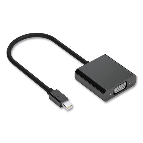 Mini DisplayPort to VGA Adapter, 6", Black-(NXT24400028)