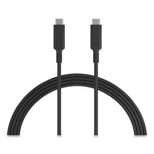 Reversible USB-C Cable, 3 ft, Black-(NXT24401666)