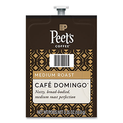 FLAVIA Ground Coffee Freshpacks, Cafe  Domingo Blend, 0.35 oz Freshpack, 76/Carton-(PEELPC00262)