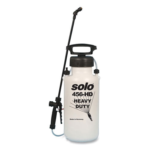 450 Professional Series Heavy-Duty Handheld Sprayer, 2.25 gal, 48" Hose, 28" Wand, Translucent White/Black-(SOI456HD)